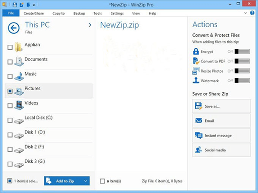 how to get free winzip for mac
